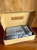 Palliser Ridge Travel Rug + Gift Box - Slate Grey