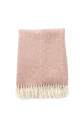 Palliser Ridge - Lambswool Throw Herringbone - Blush
