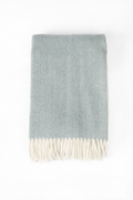 Palliser Ridge - Lambswool Throw Herringbone - Sage