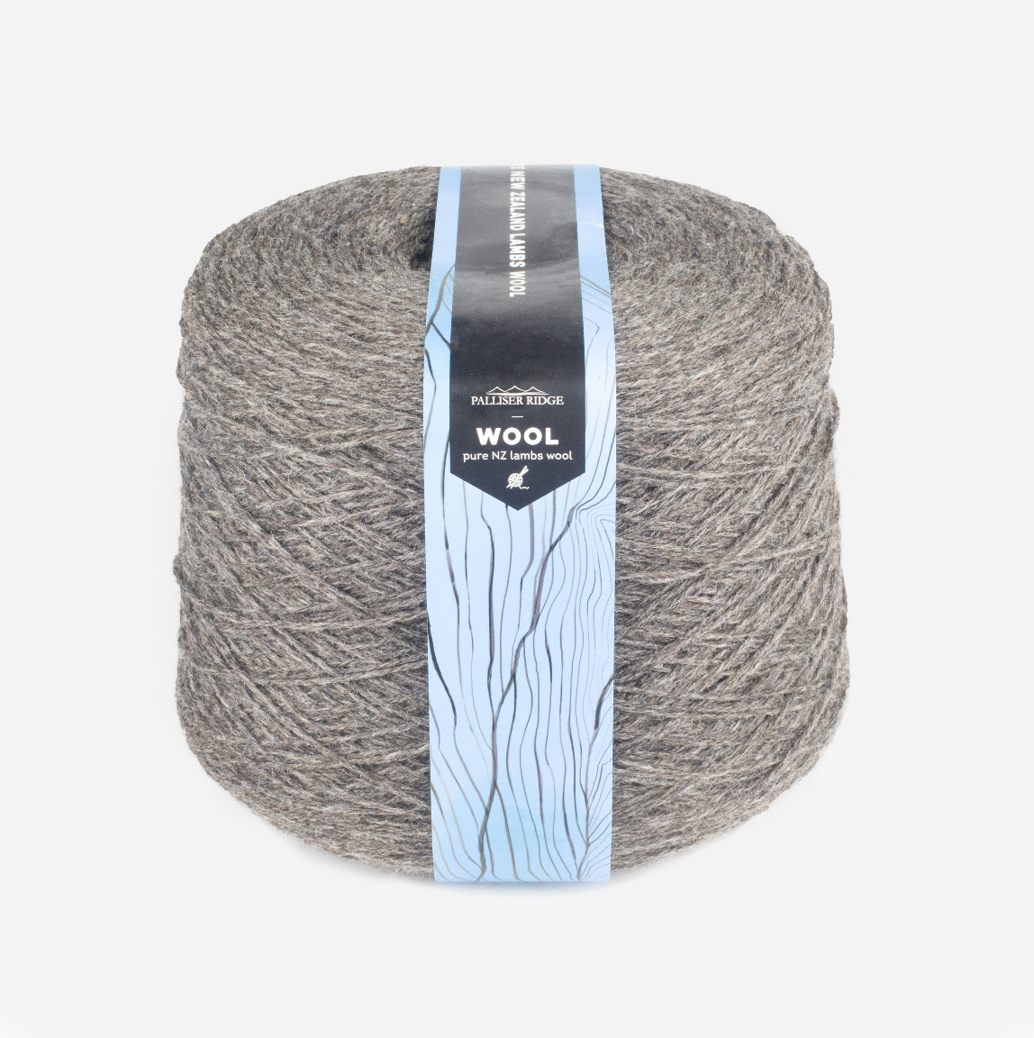 Palliser Ridge Lamb's Wool 8 Ply Yarn - Natural Black